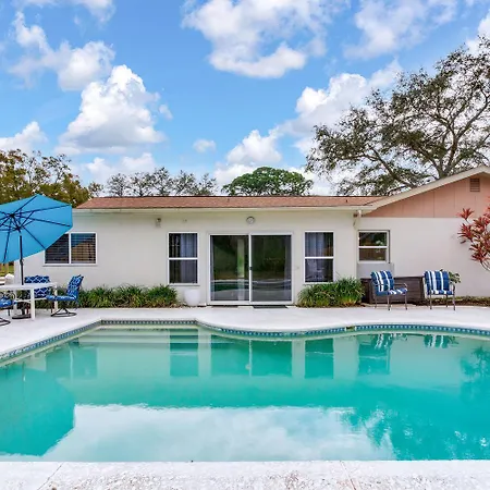 Villa Lux With Pool In Palm Harbor